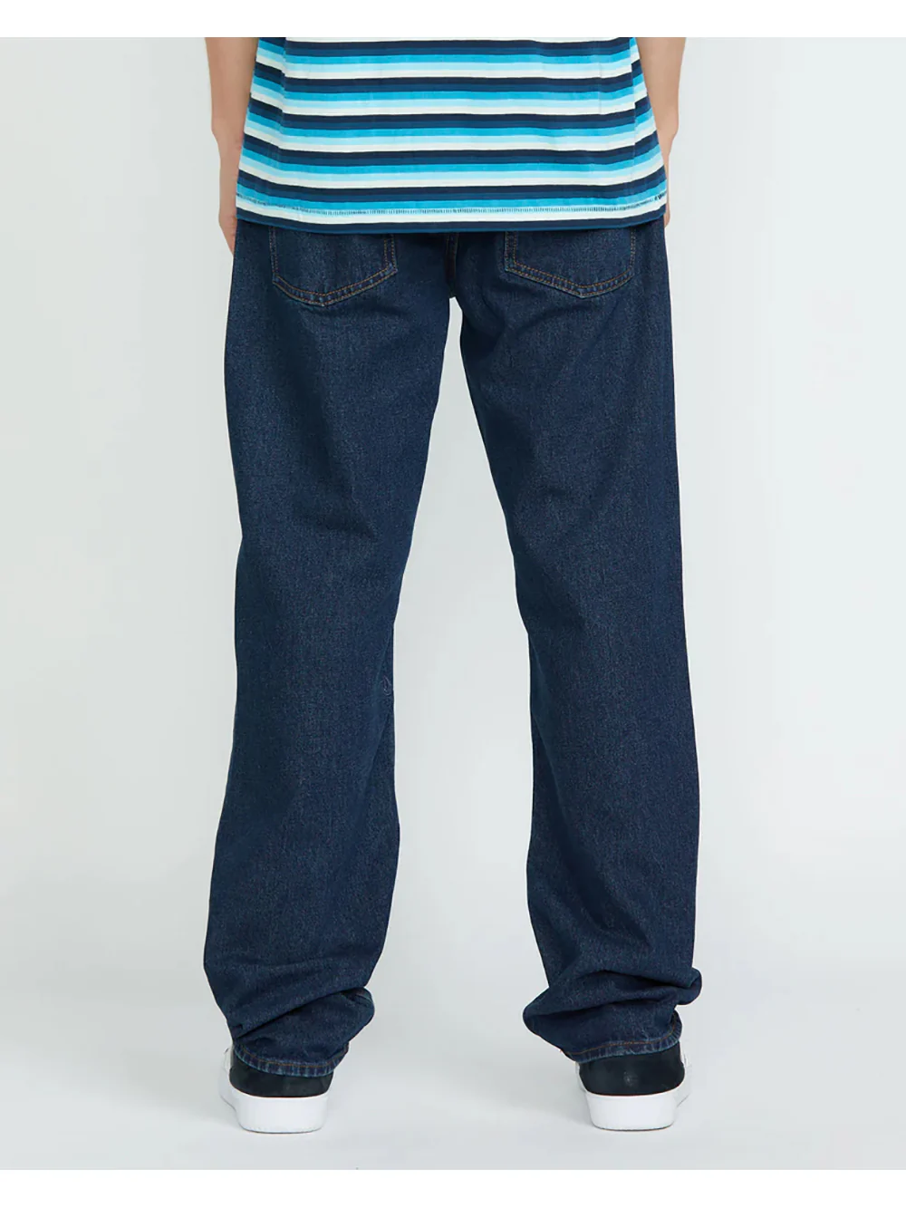 Volcom Kinkade Regular Fit Denim Jeans - Blue Relic - Image 4
