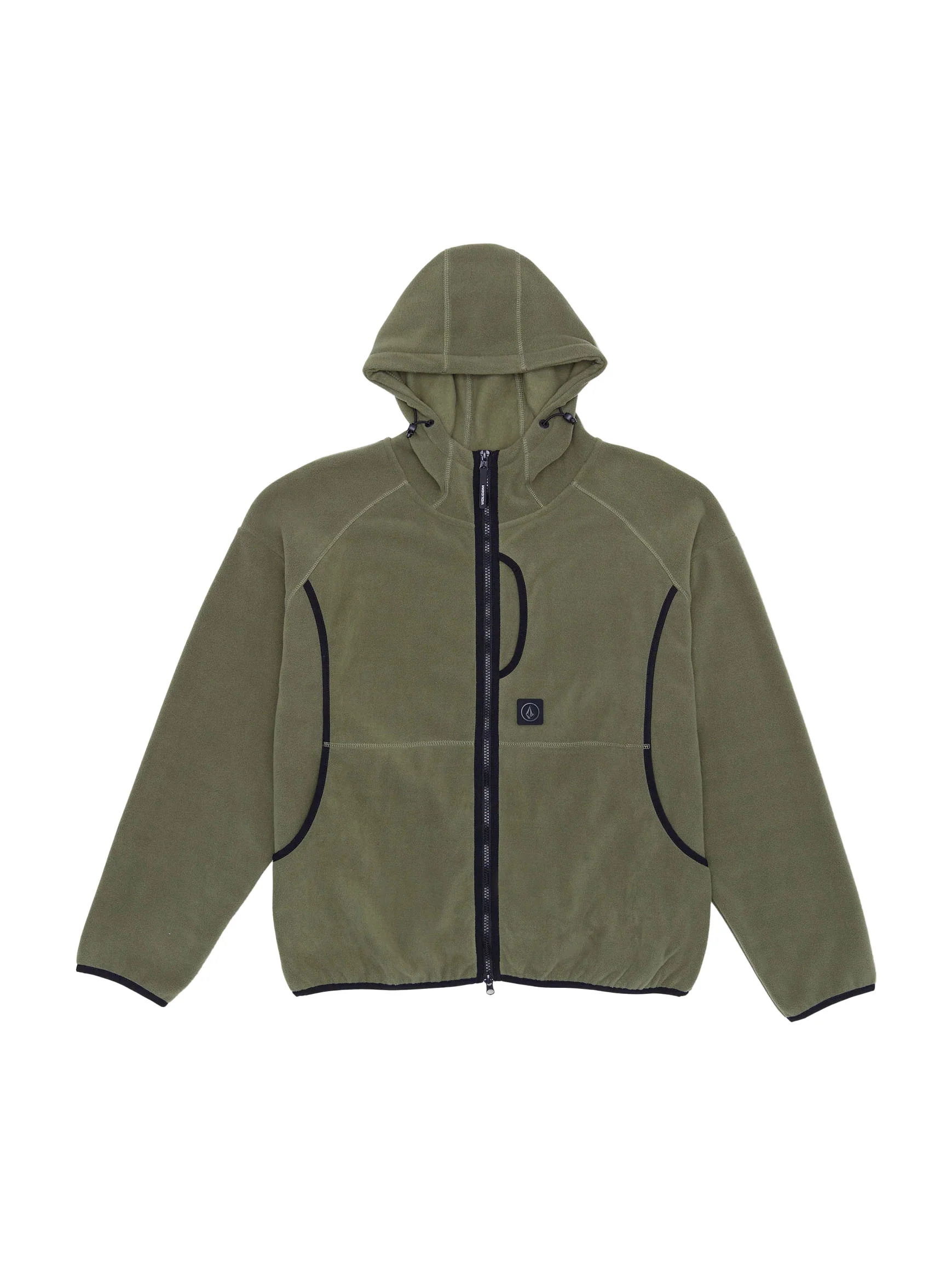 Volcom Nomaa Zip Fleece - Winter Moss