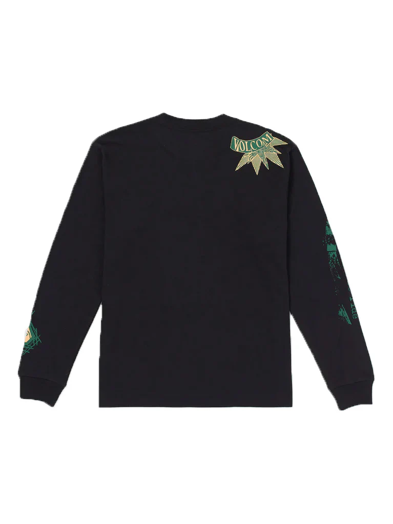Volcom TT B Iguchi Long Sleeve - Black - Image 2