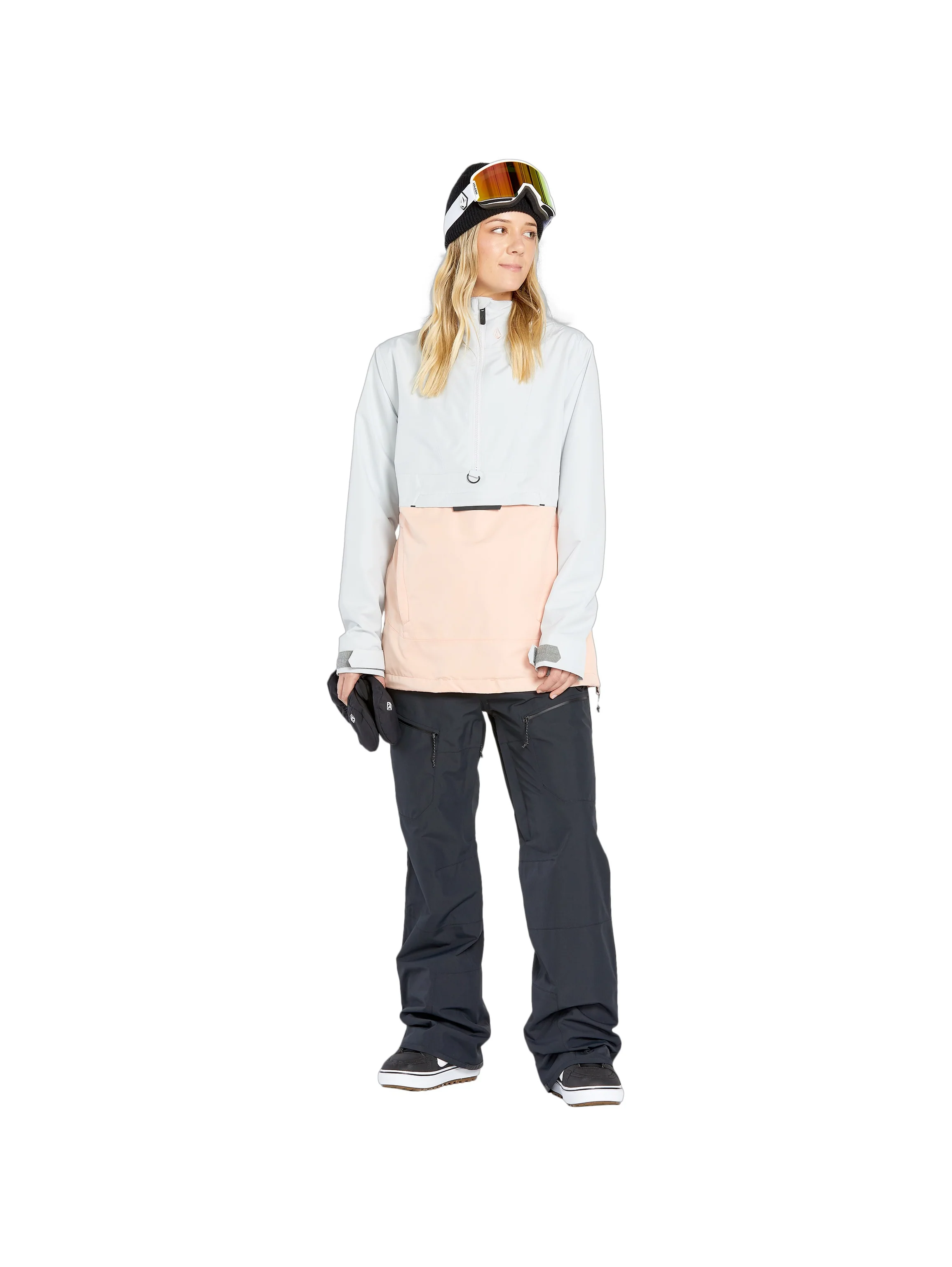 Volcom Women's Ashfield Pullover - Coral Haze - Image 3