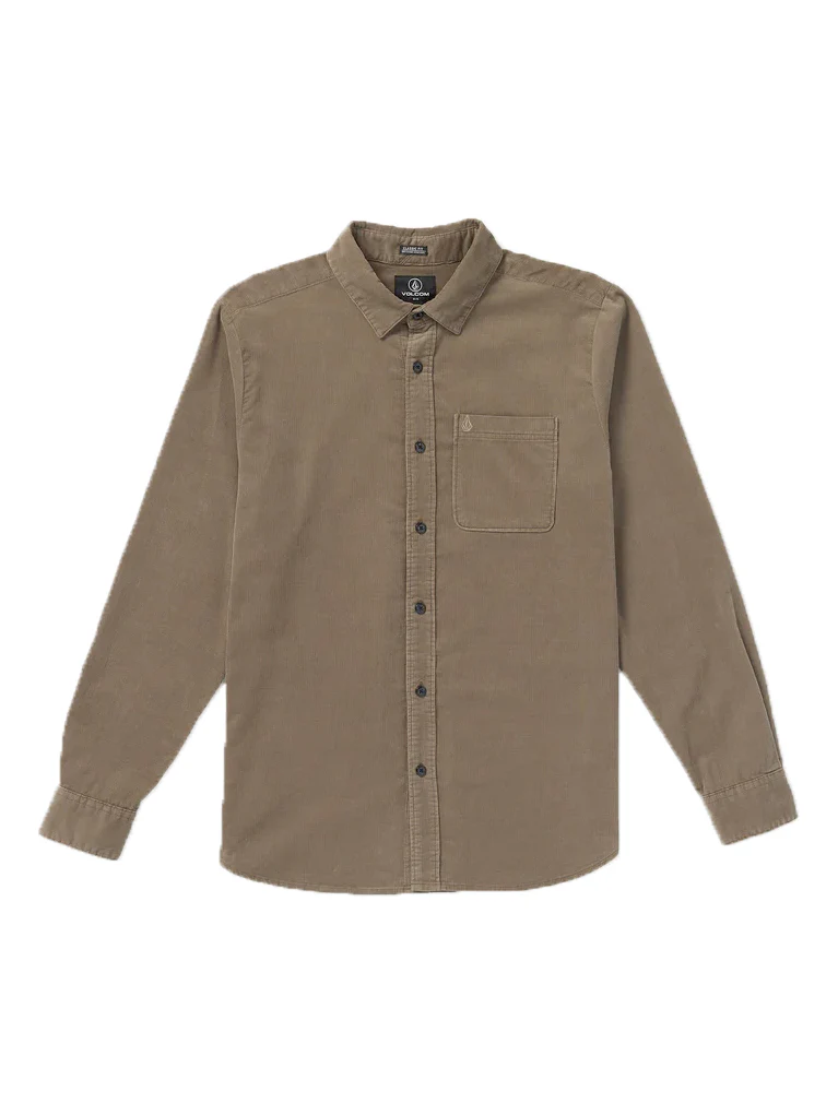 Volcom Zander Long Sleeve - Teak